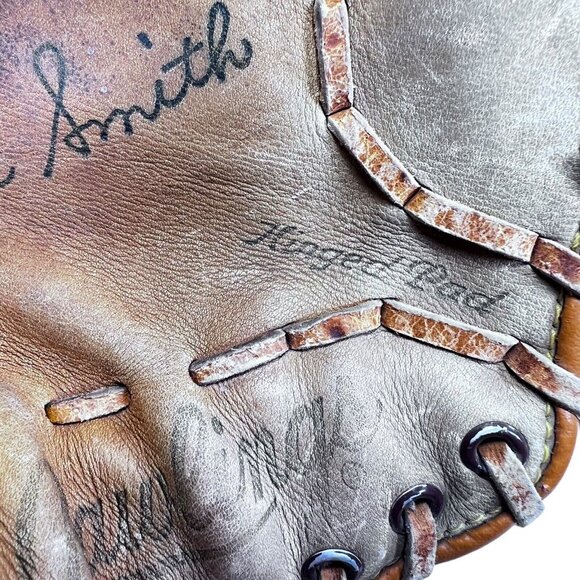 Wilson Leather Baseball Fielders Glove Mitt A2245 Bruce Sutter Right Throw 12 in - Picture 8 of 13